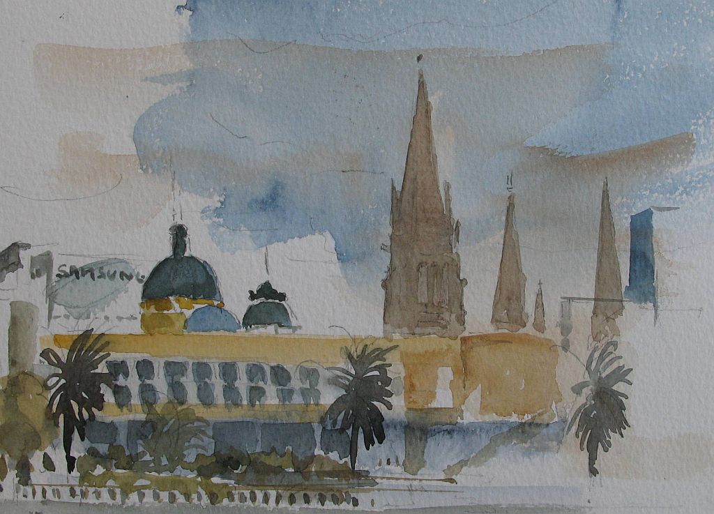 Laurent Félix-Faure watercolor - Tunis-7-IMG_5515